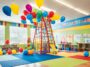 Kreativer Indoor-Spielbereich für Kinder